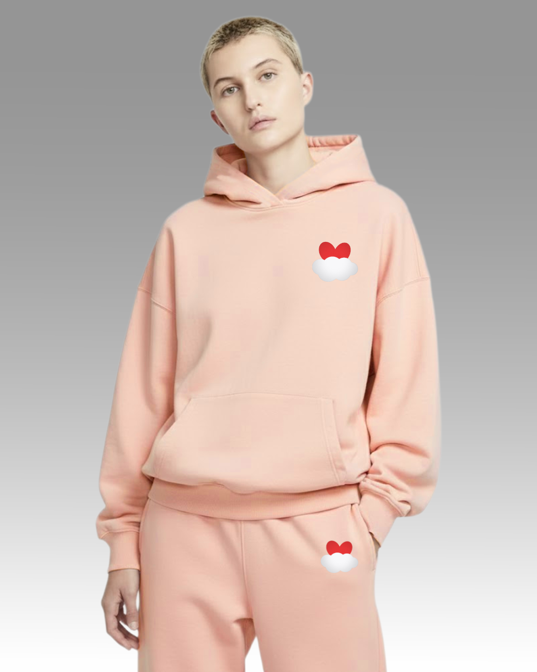 POWDER PINK SWEATSUIT